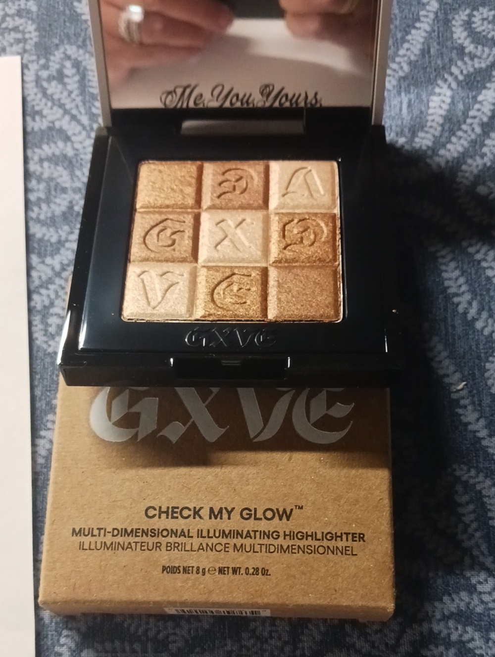 GXVE Check My Glow Multi-Dimensional Illuminating Highlighter - Karat Country